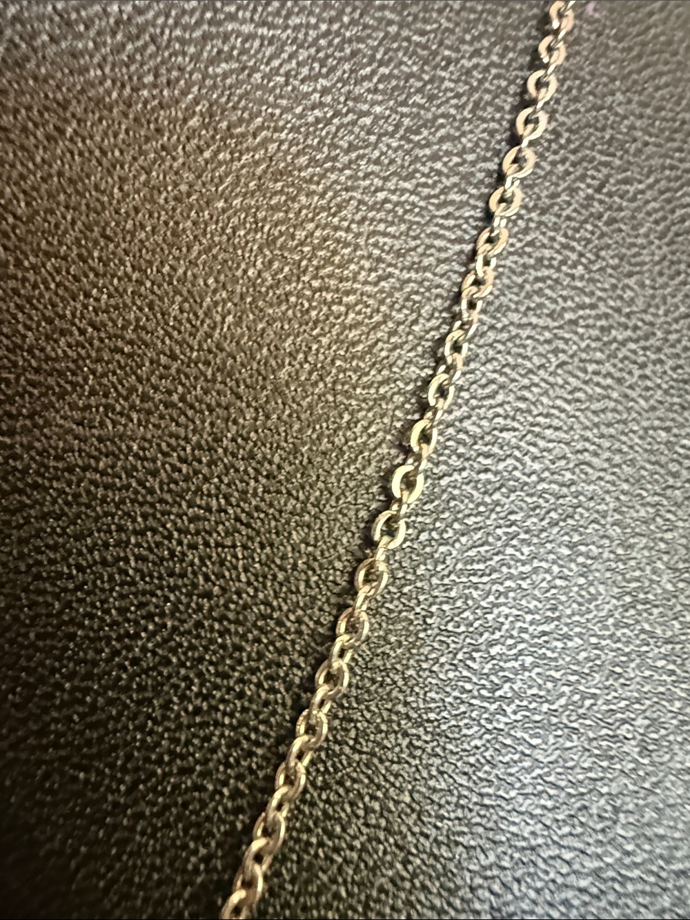 Silver 'Anna' Script Name Necklace - Silver - Picture 4 of 7